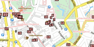 Diözesanmuseum Graz Stadtplan