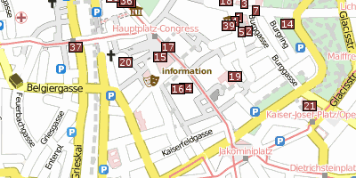 Stadtplan Grazer Landhaus Graz