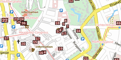 Stadtplan Landplagenbild Graz